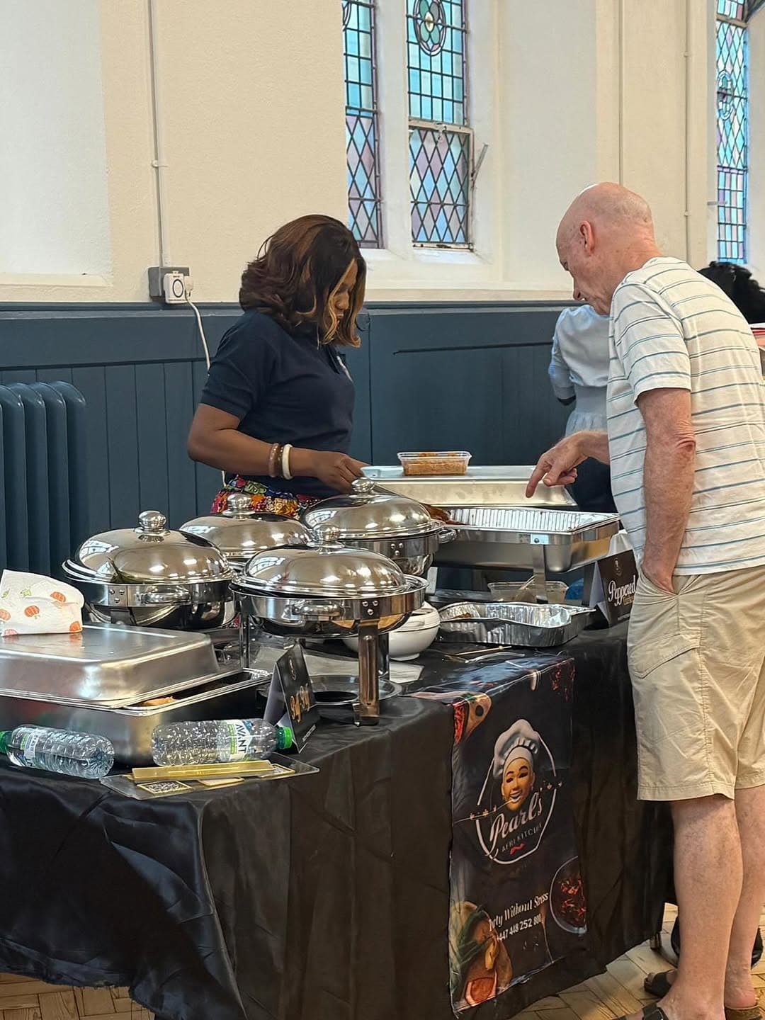 Pearl's Afri Kitchen food